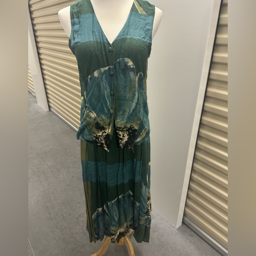 Pappagallo Green Three Piece Set